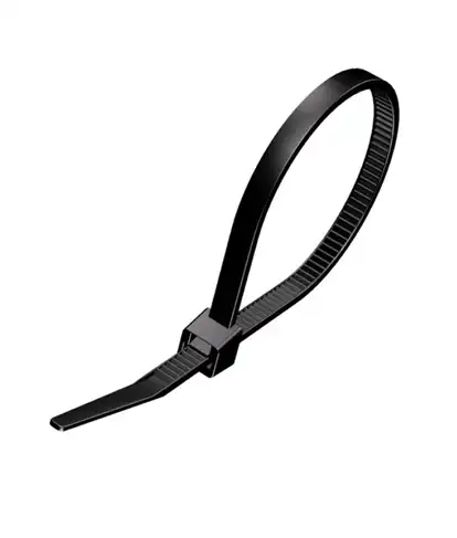 melns kabeļu savilcējs 290mm x 3.5mm