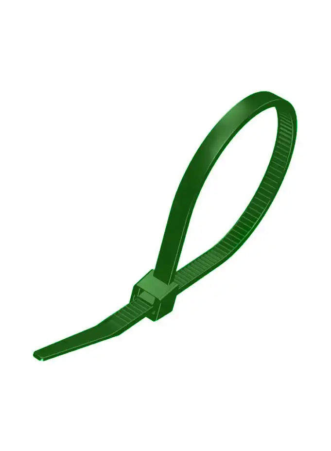 zaļš kabeļu savilcējs 200mm x 2.5mm
