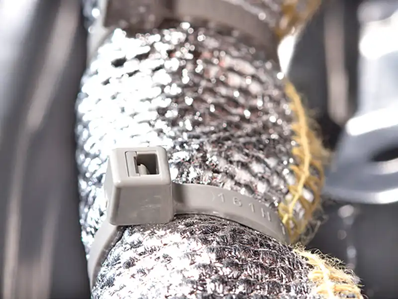 pelēks kabeļu savilcējs 300mm x 4.6mm